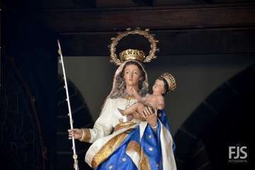 Telde, en la procesión capitalina de San Lorenzo
(Foto Francisco Javier Santana)